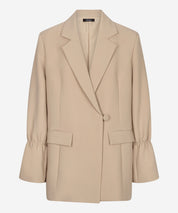 Jenan Blazer met geplooide details op mouw van Ibana