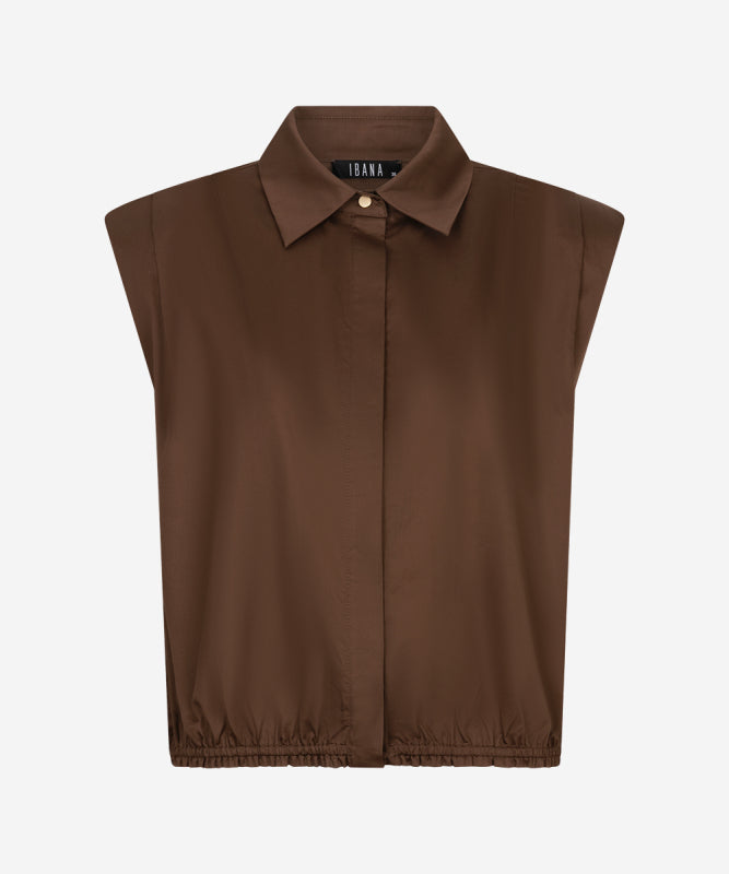 Tanai Blouse bruin voor dames van Ibana