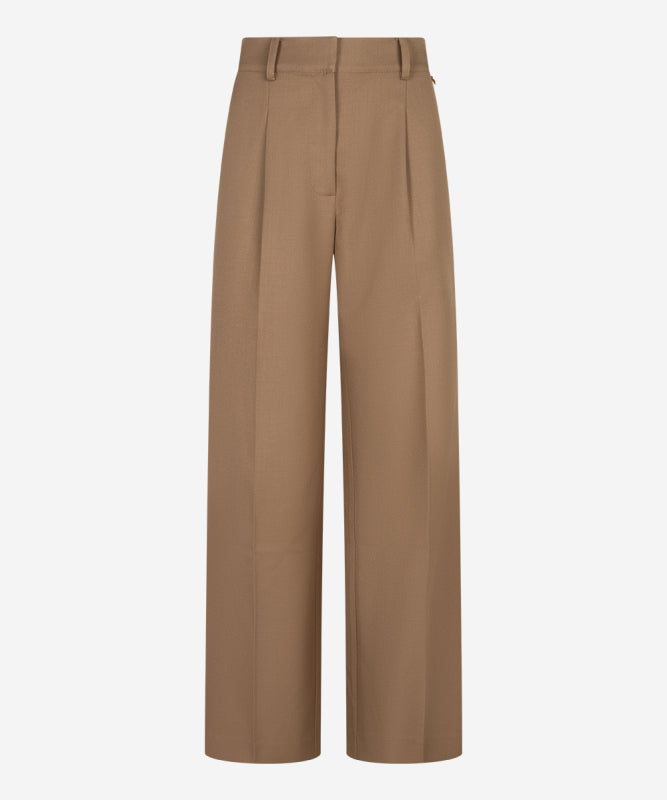 Pashai Trousers beige pantalon broek voor dames van Ibana
