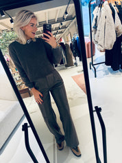 Jules faux leather pants