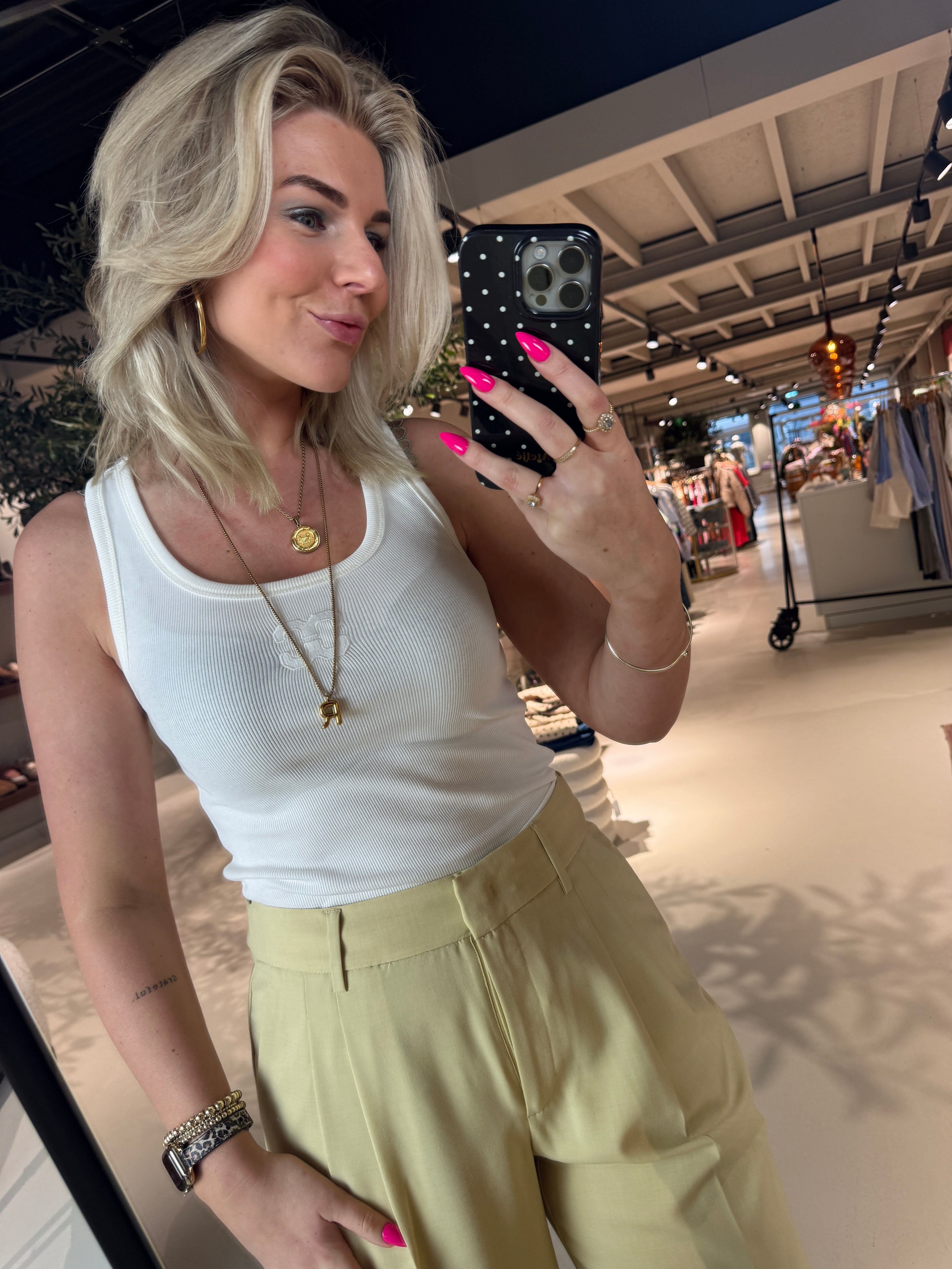 GrannyCC Rib Solid Emb Tank