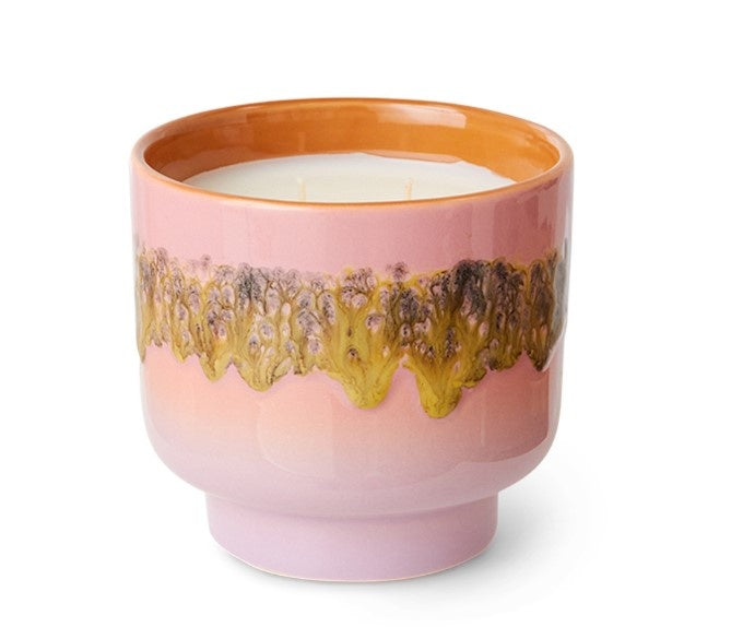 ACS0002 70s ceramics: scented candle Miami