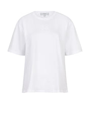 Mikis monogram tee - Optic White