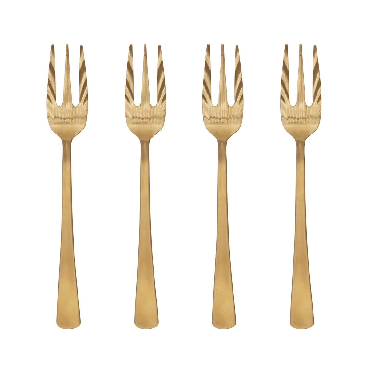 Urban Nature Culture fork gold, set of 4, in gift pack