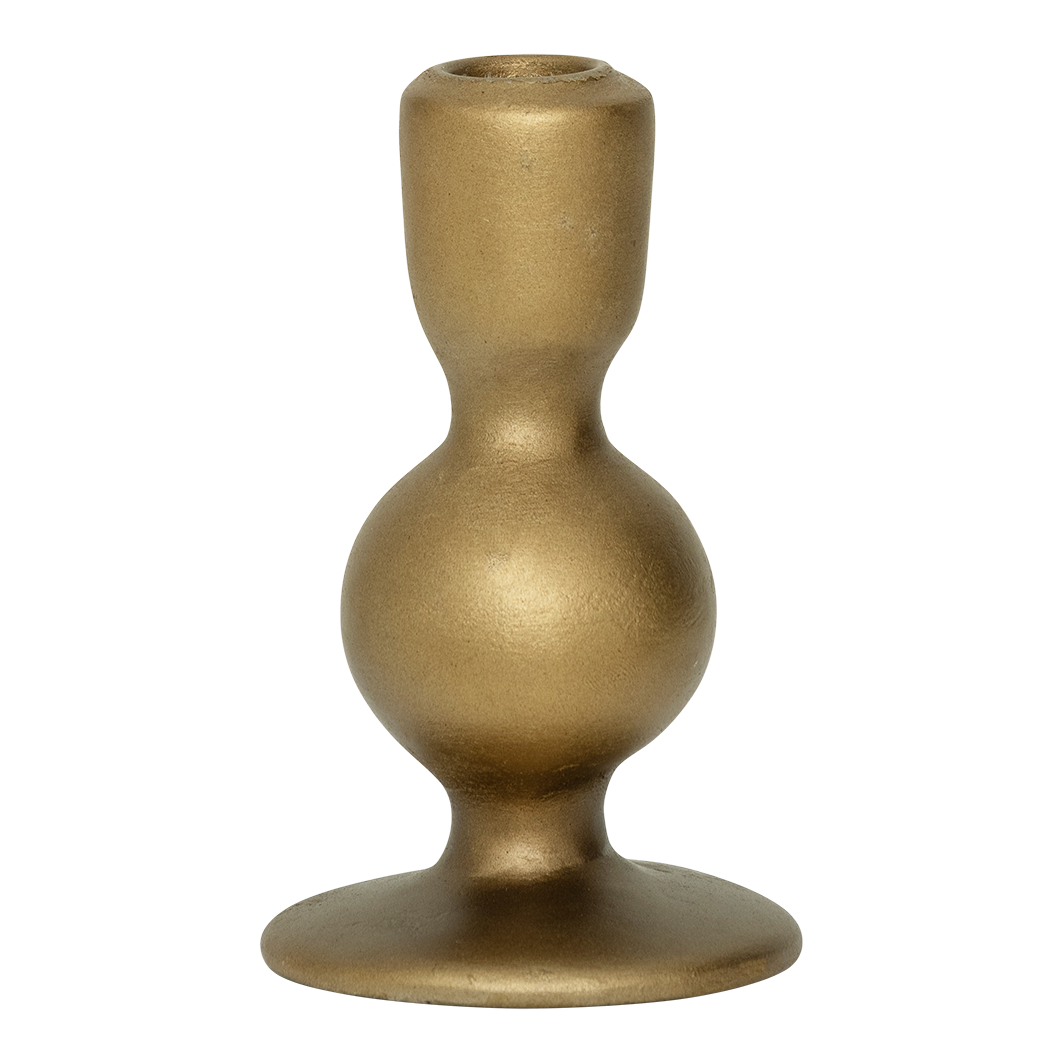 Urban Nature Culture candle holder Bowie B, gold