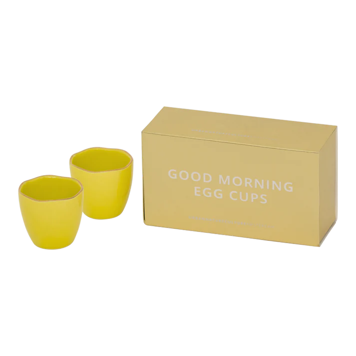 108049 Good Morning Egg Cup, set of 2, in giftpack - Limelight