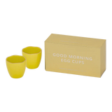 108049 Good Morning Egg Cup, set of 2, in giftpack - Limelight