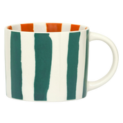 LINDA x UNC Mug Tazza with printed stripes
