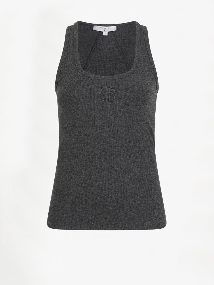 Zora scoopneck logo tanktop