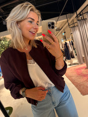 LunaCC Pocket Skirt - Winered