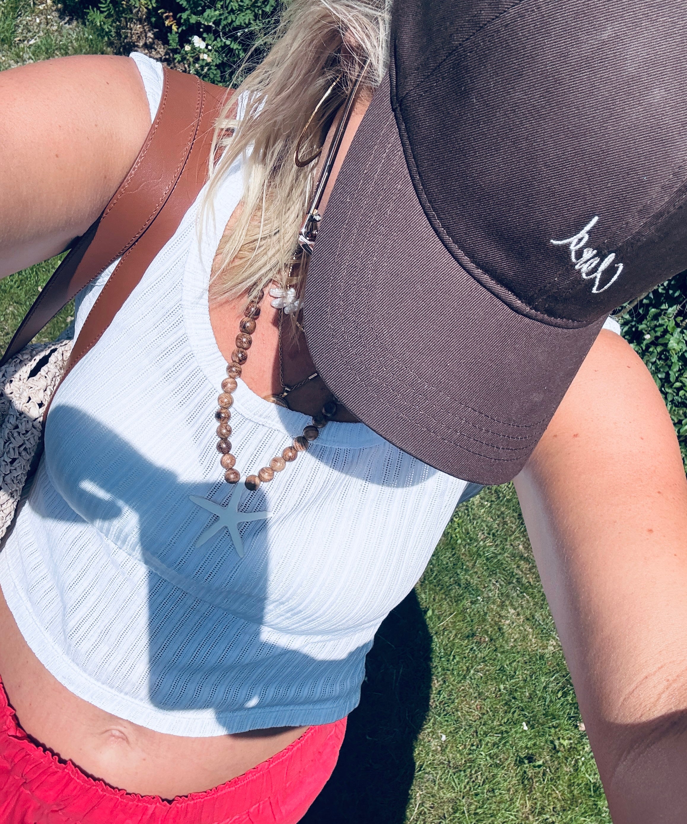 Closed Cap in roze en bruin voor dames van Closed