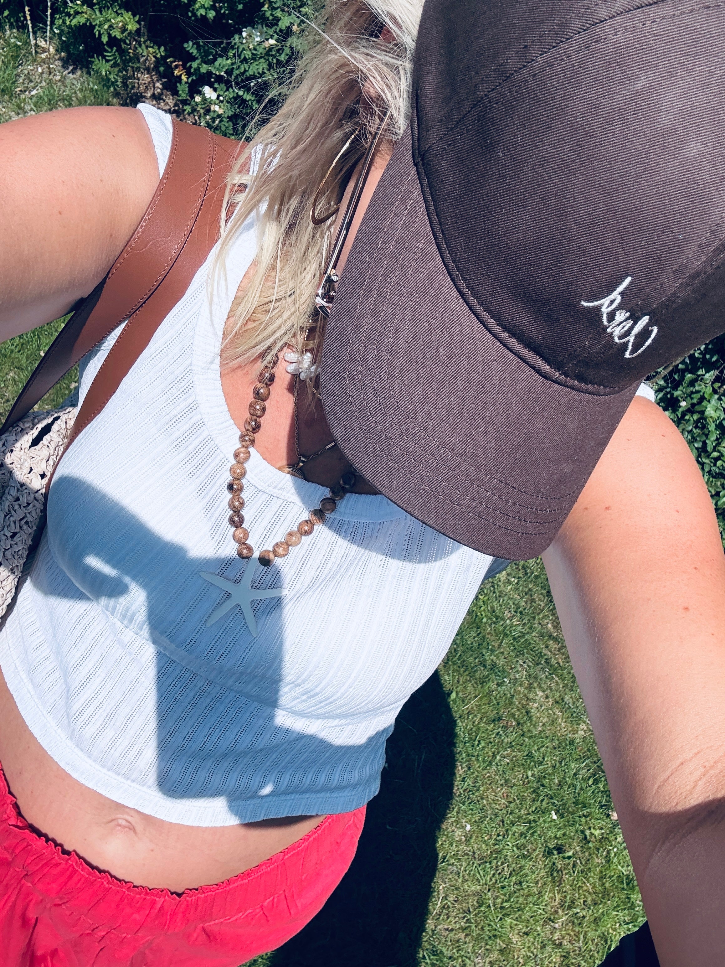 Closed Cap in roze en bruin voor dames van Closed