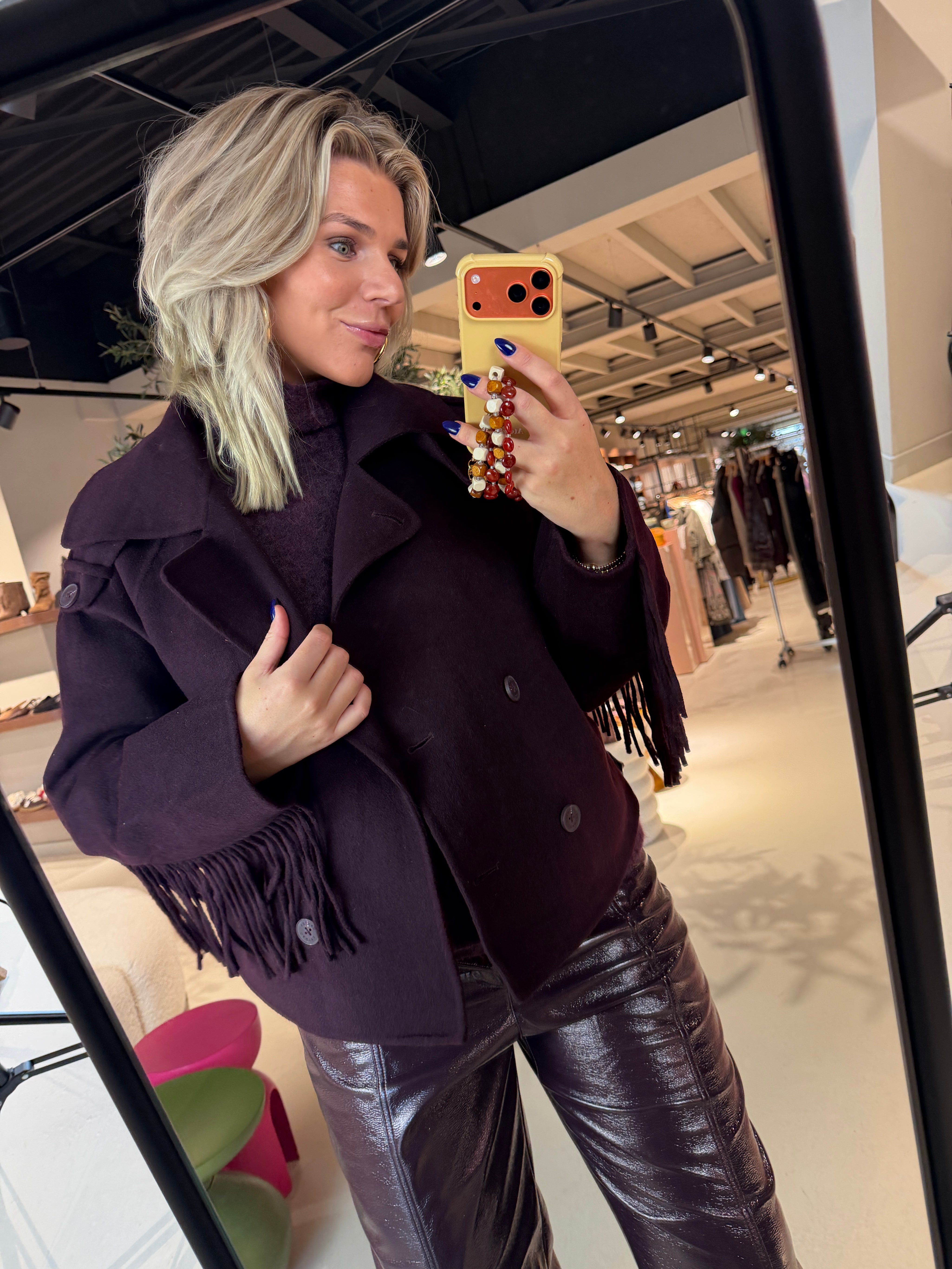 Haven Fringe Coat