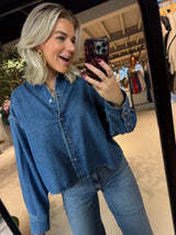 Nina Cropped Shirt