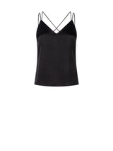 Obu satin singlet - Raven
