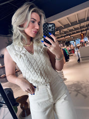 Carli Top met 2 bloemdetails van Baum Und Pferdgarten