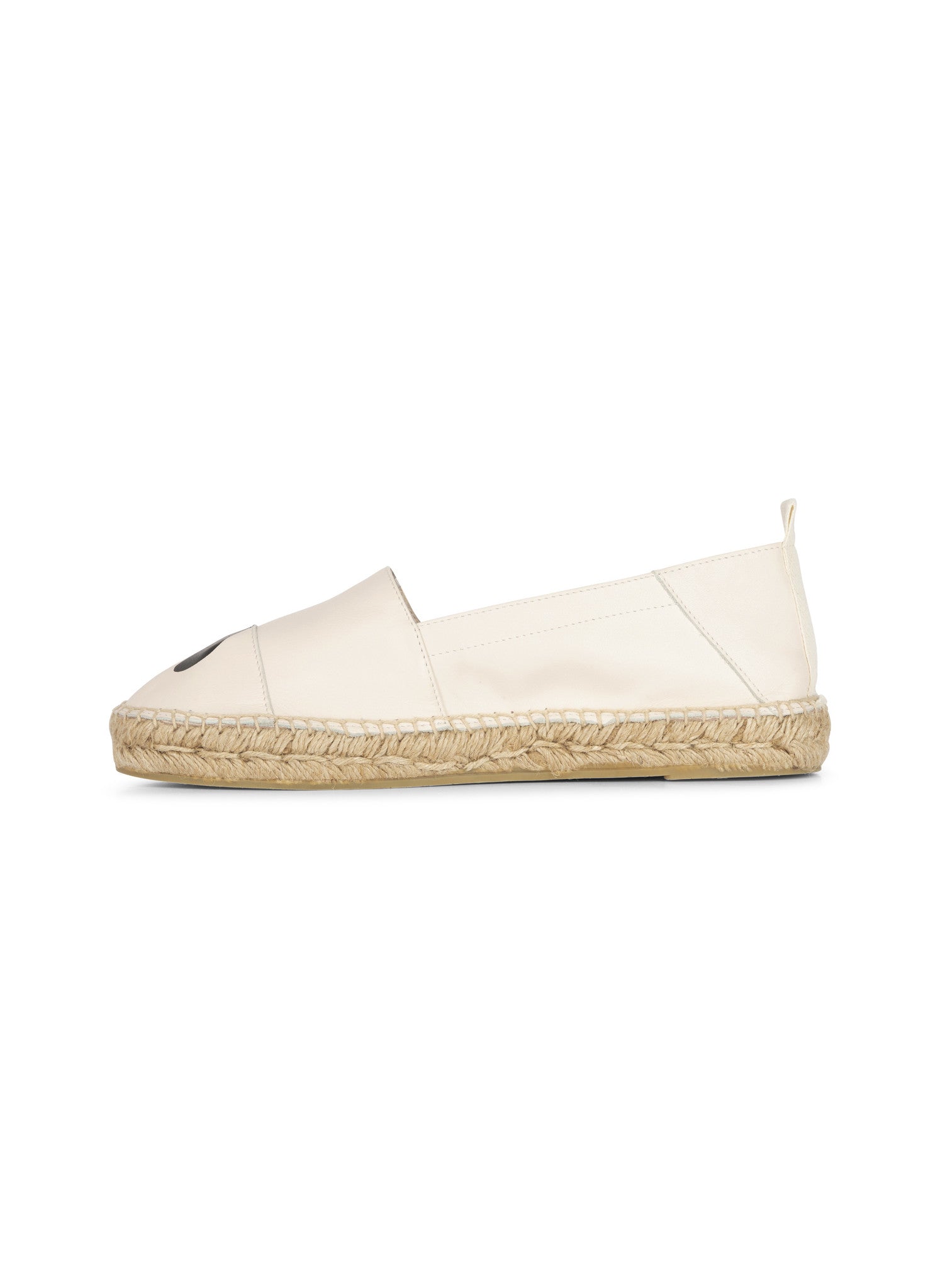 20-930-3202 Espadrilles heart - Light Safari