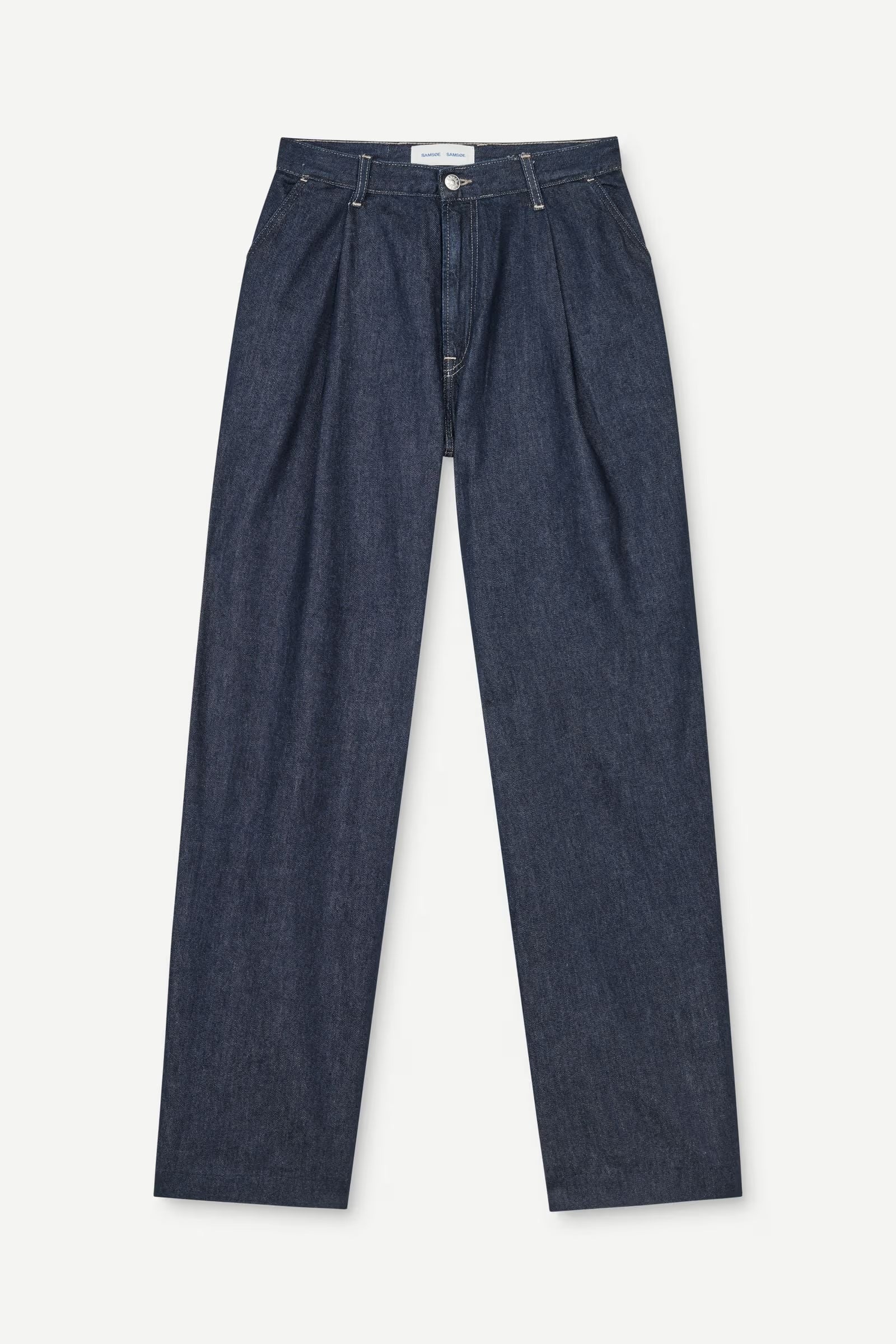 Saharper Pleat Jeans voor dames van Samsoe&Samsoe