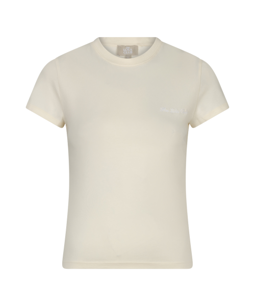 Nicole Tee in bruin en creme voor dames van The Lola Club