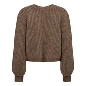 CozyCC Lurex Twist Knit - Walnut