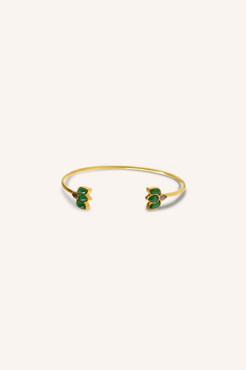 Lotus bracelet - Green