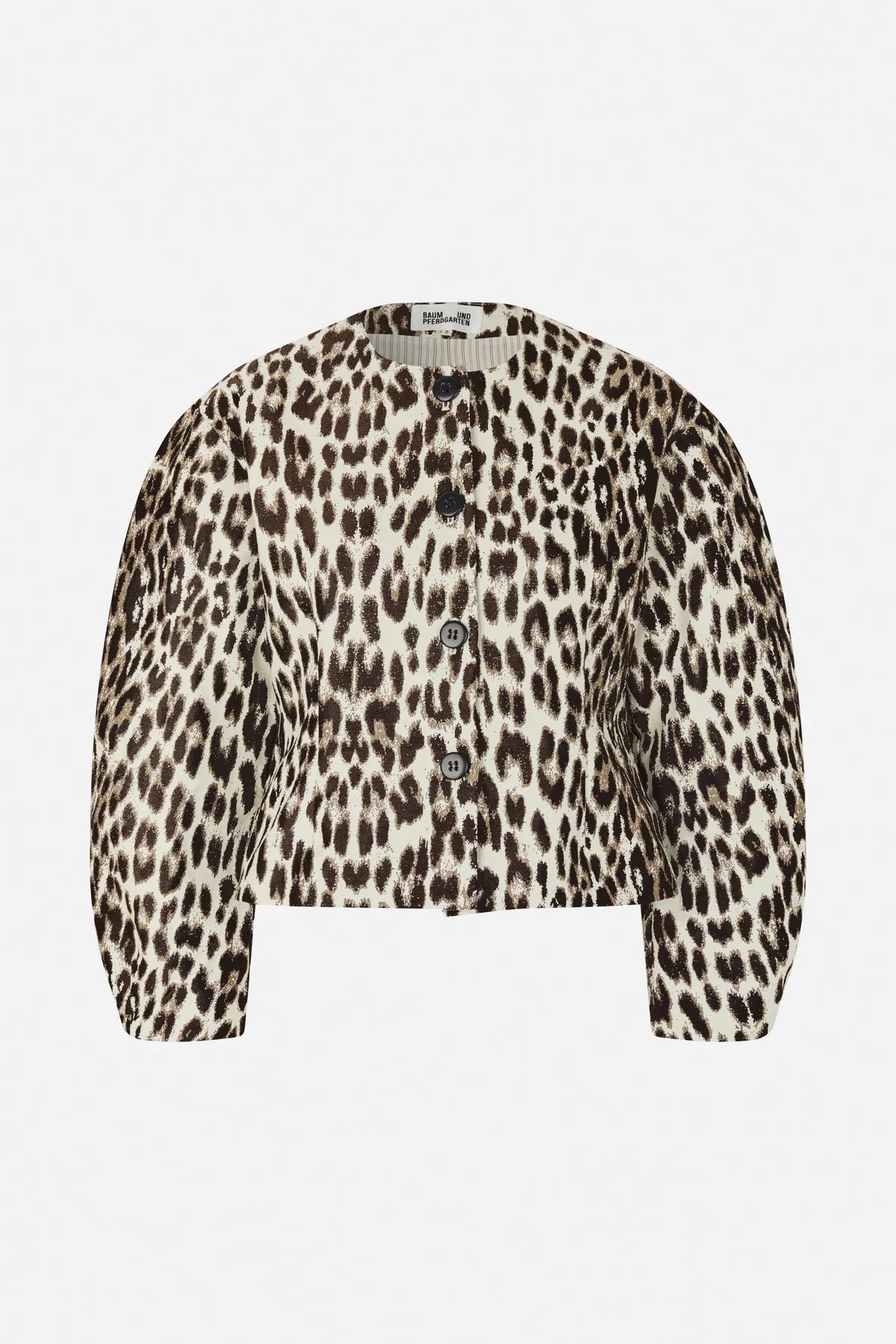 Bonni Jacket met panterprint van Baum Und Pferdgarten