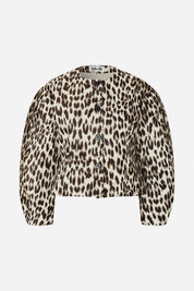 Bonni Jacket met panterprint van Baum Und Pferdgarten