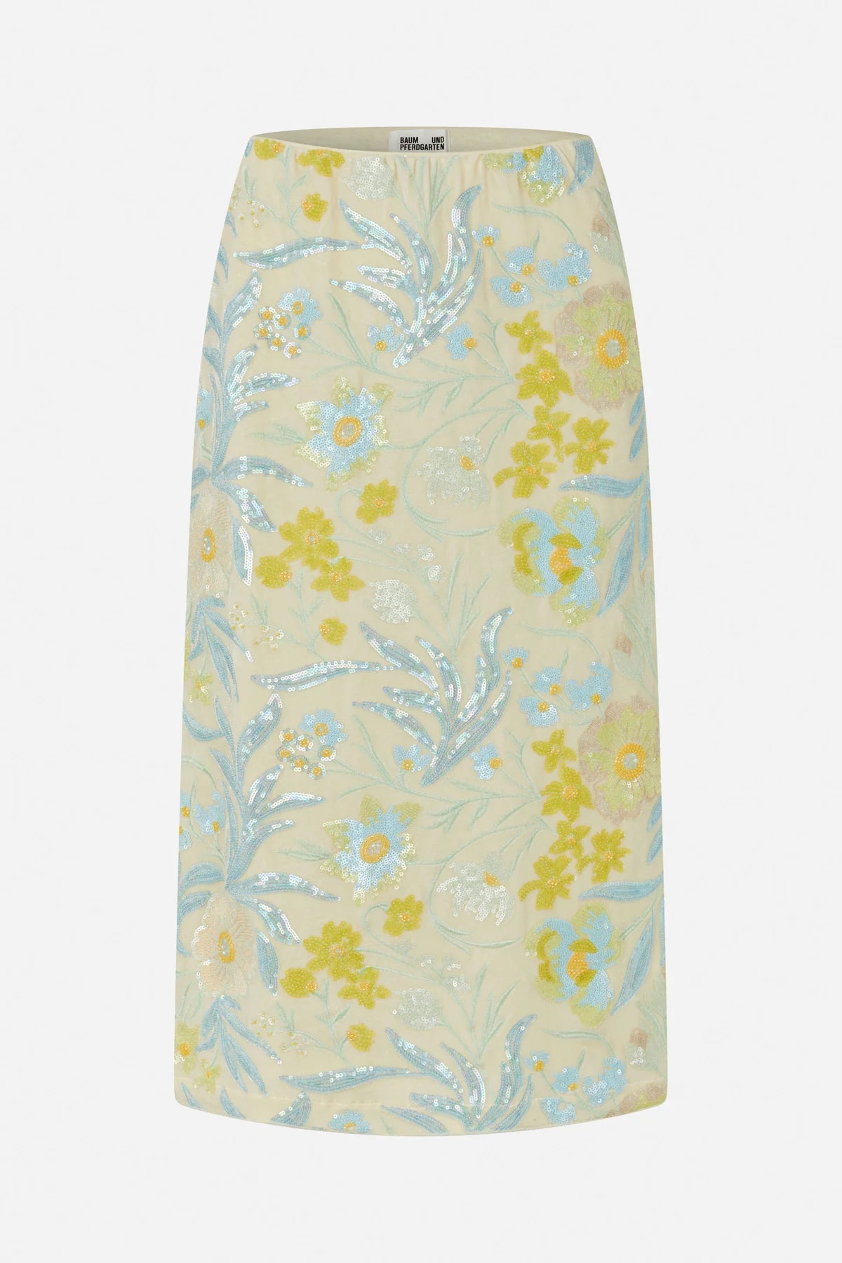 Jolette Skirt met pailletten van Baum Und Pferdgarten