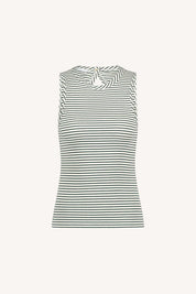 Loop stripe singlet - Midnight thin stripe