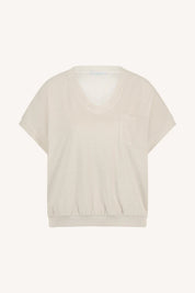 Tyler slub top - Almond