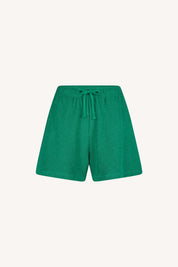 Kid slub shorts - Green lake