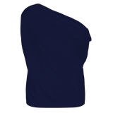 Soroko off-shoulder top - Sapphire Blue