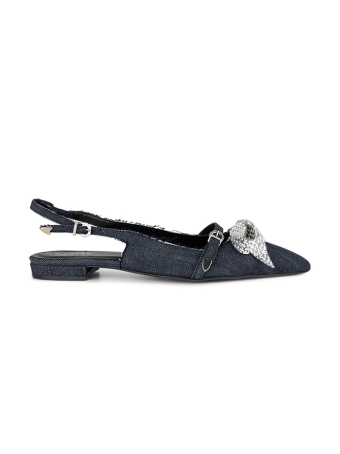 Cinque denim pumps - Dark indigo