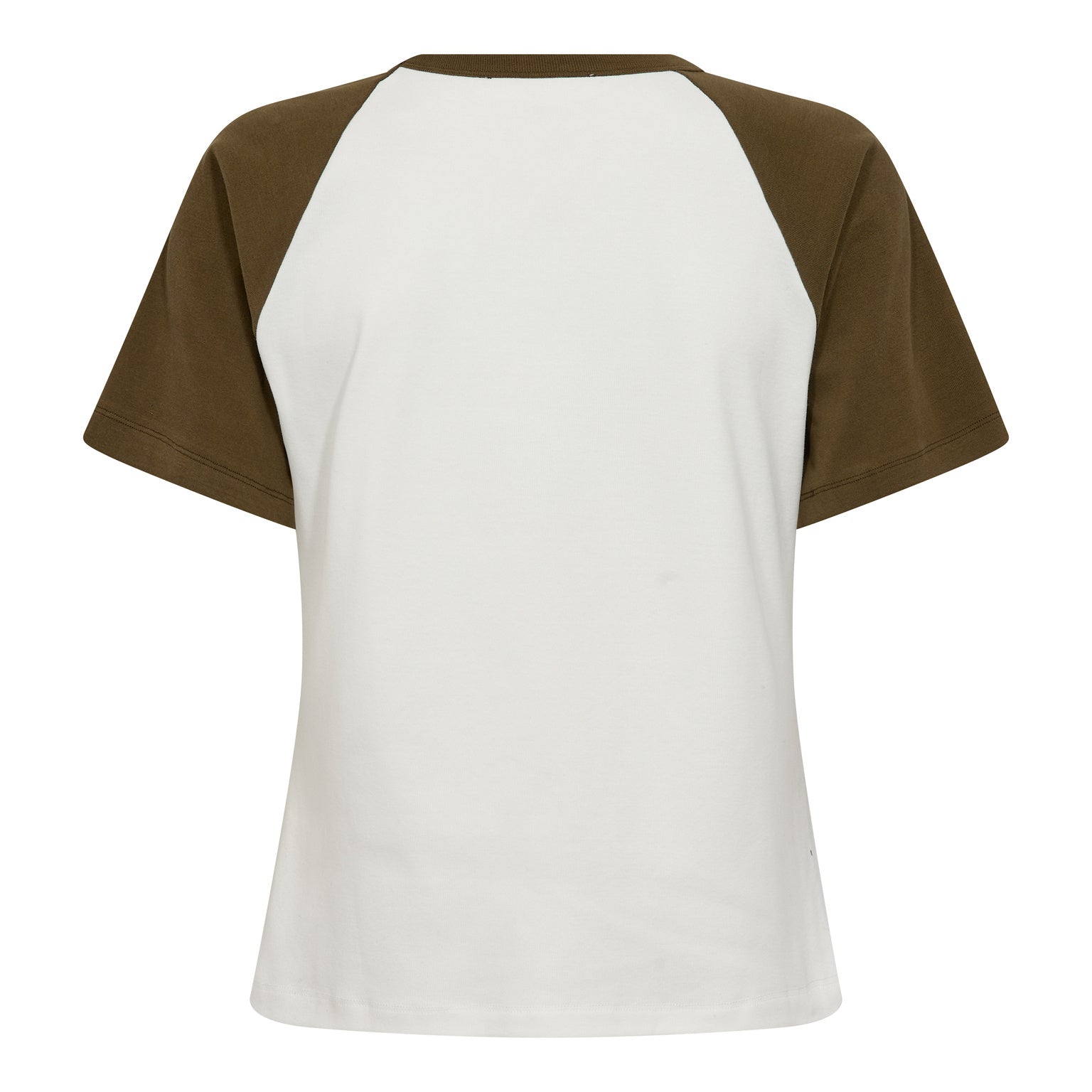 EdgeCC Block Tee - OffWhite Military Olive