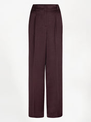 Jules creased satin pants