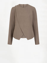 Gillian mélange top
