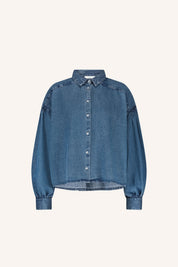 Sarah Short Denim Blouse