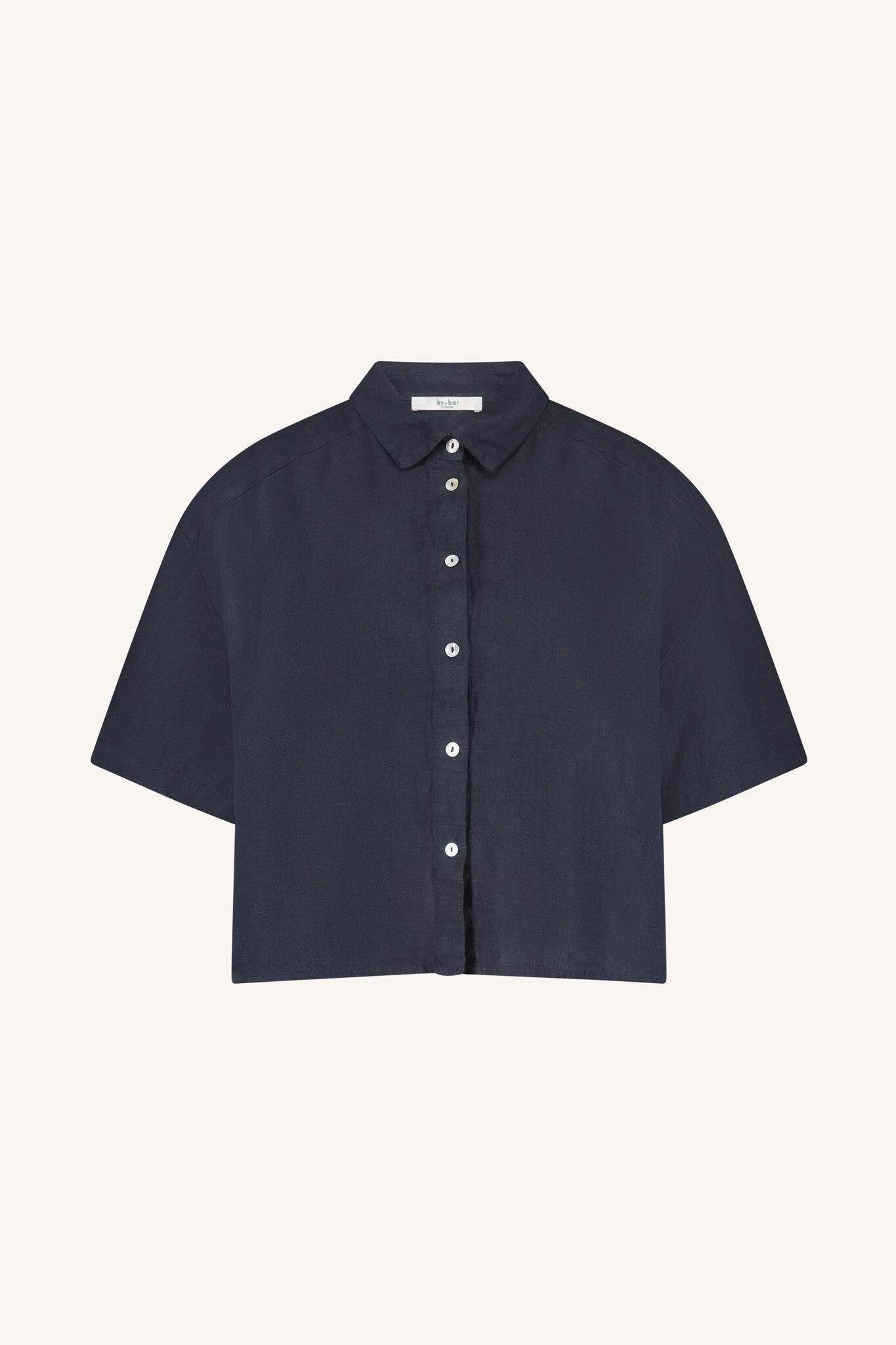 Mara linen blouse - Midnight