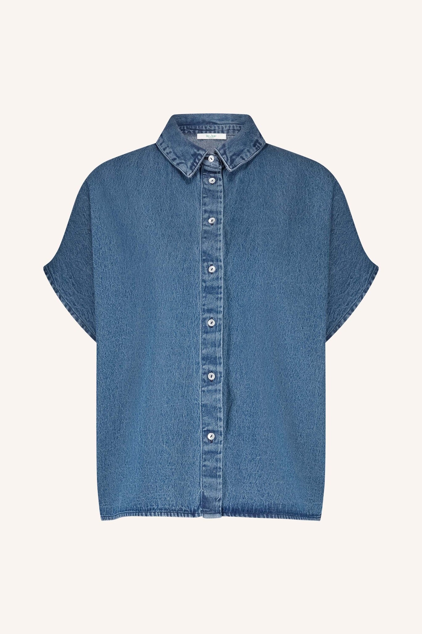 Karly denim blouse - Medium denim