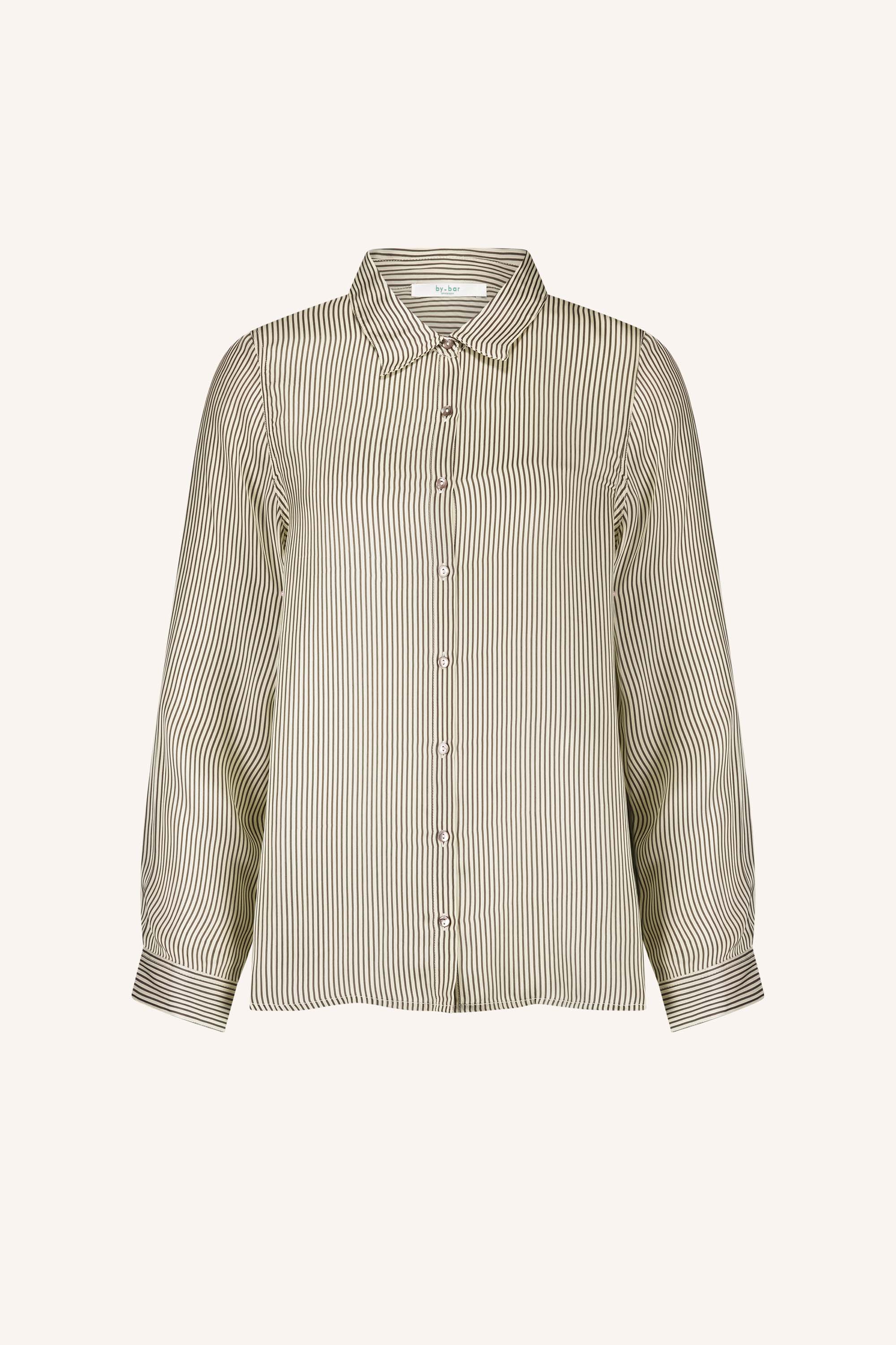 Joly viscose stripe blouse