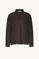 Donna satin stripe blouse