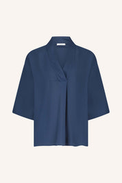 Owen viscose blouse - Winter blue
