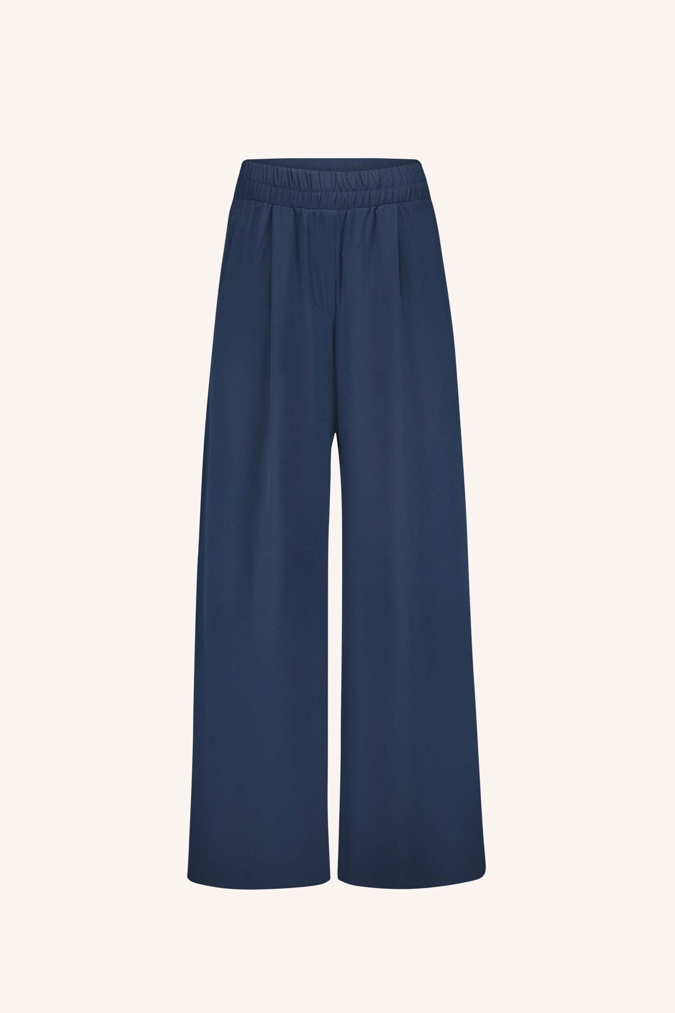 Benji viscose pants - Winter blue