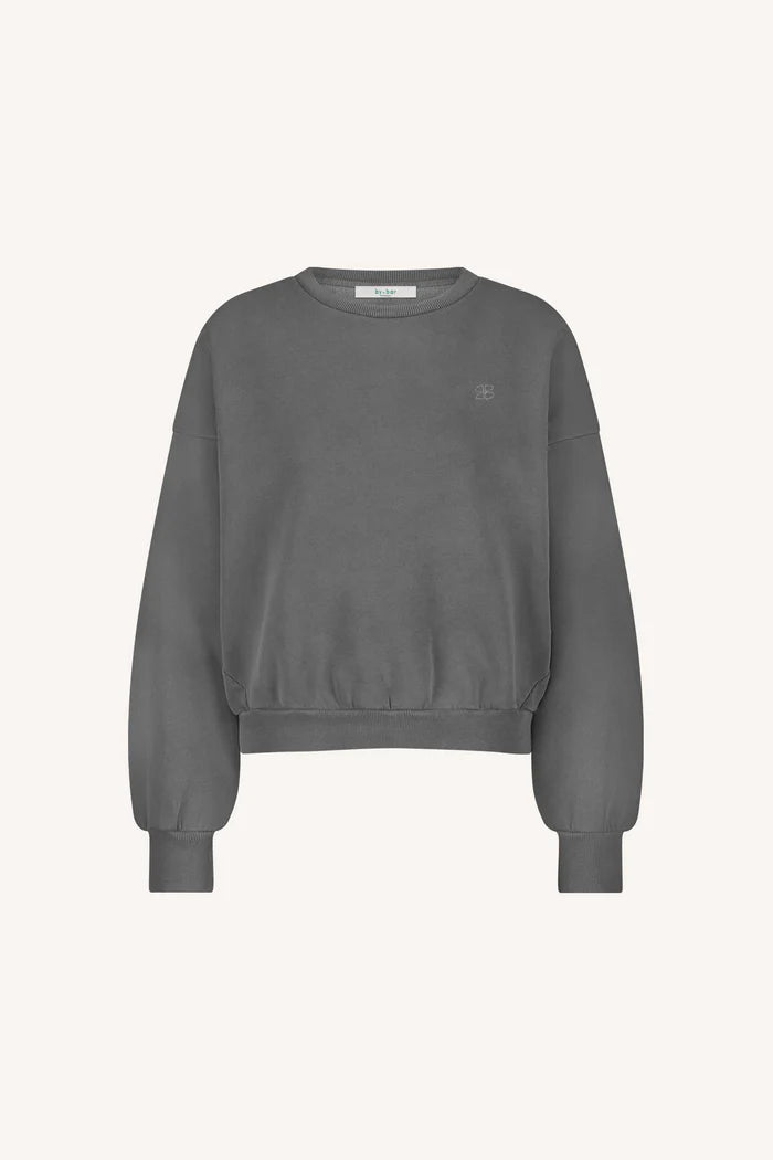 Bibi natural sweater - Concrete
