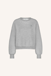 Bibi lucky curve sweater - Grey melee