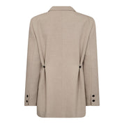MavaCC Power Blazer met knoop details aan de achterkant