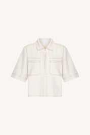 Philipe twill top