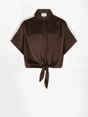 Siren tie knot shirt voor dames van Dante6