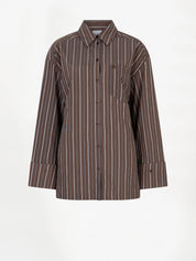 Lise striped relaxed shirt