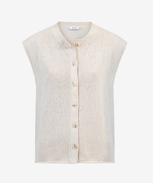 Lotte Cardigan met korte mouwen voor dames van Knit-ted